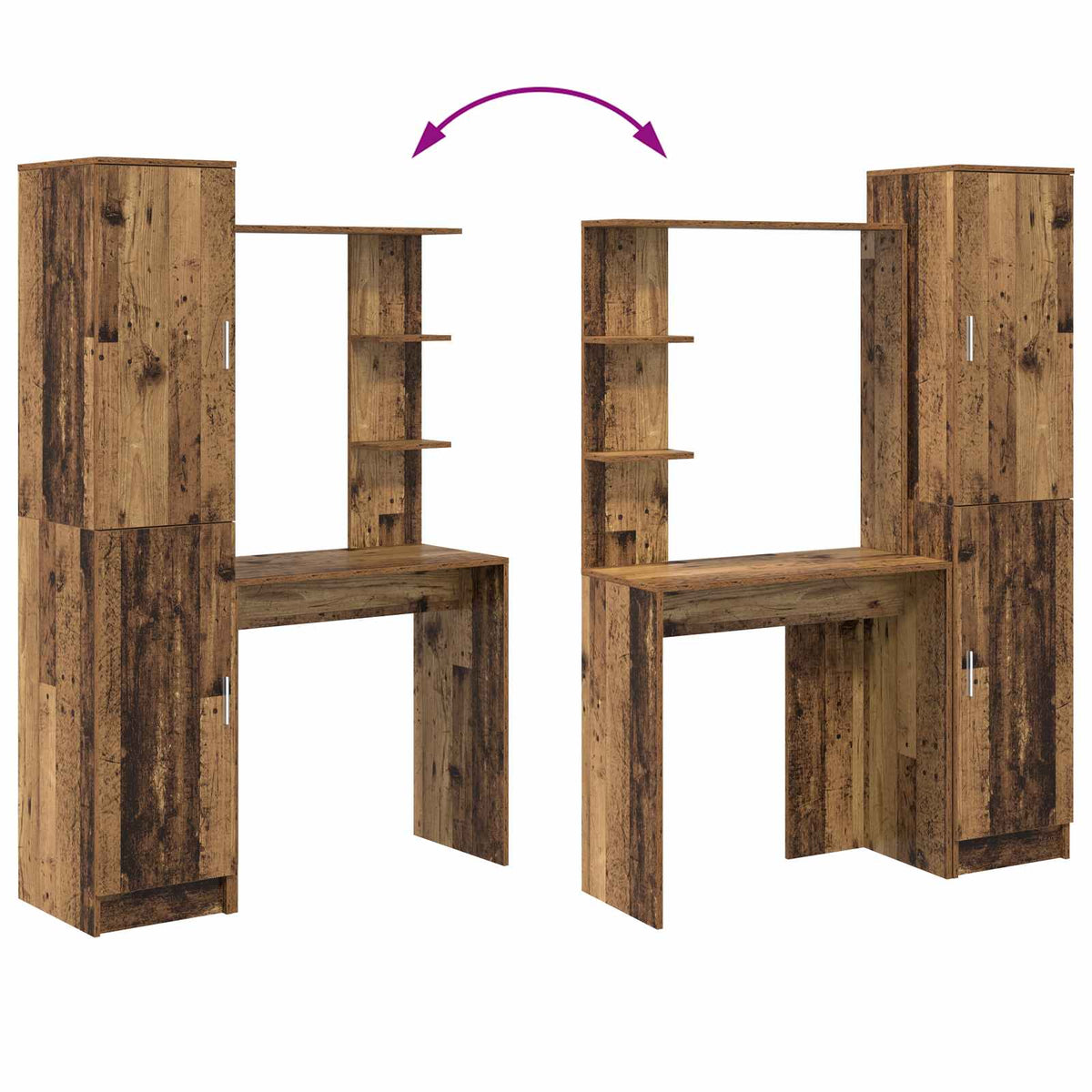 Stol 2 pcs Staro drvo