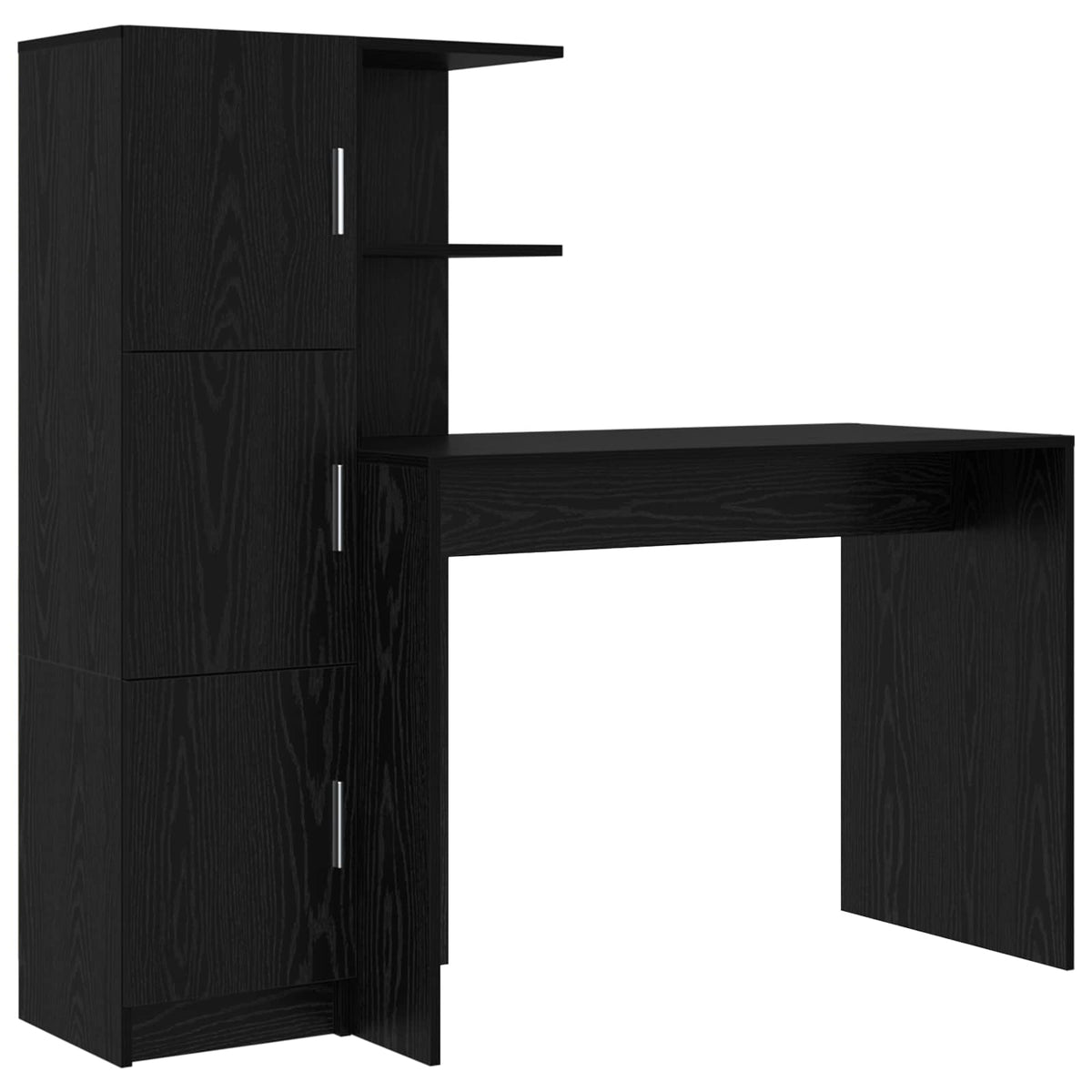 Stol 2 pcs Crni hrast