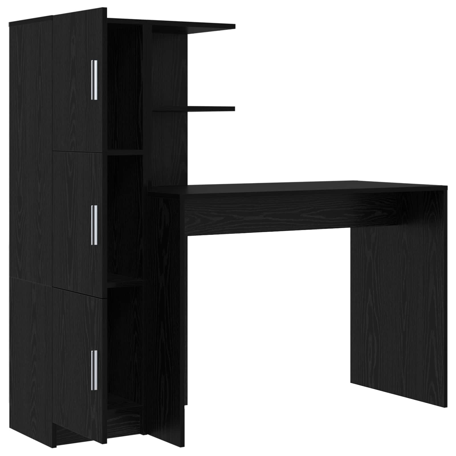 Stol 2 pcs Crni hrast