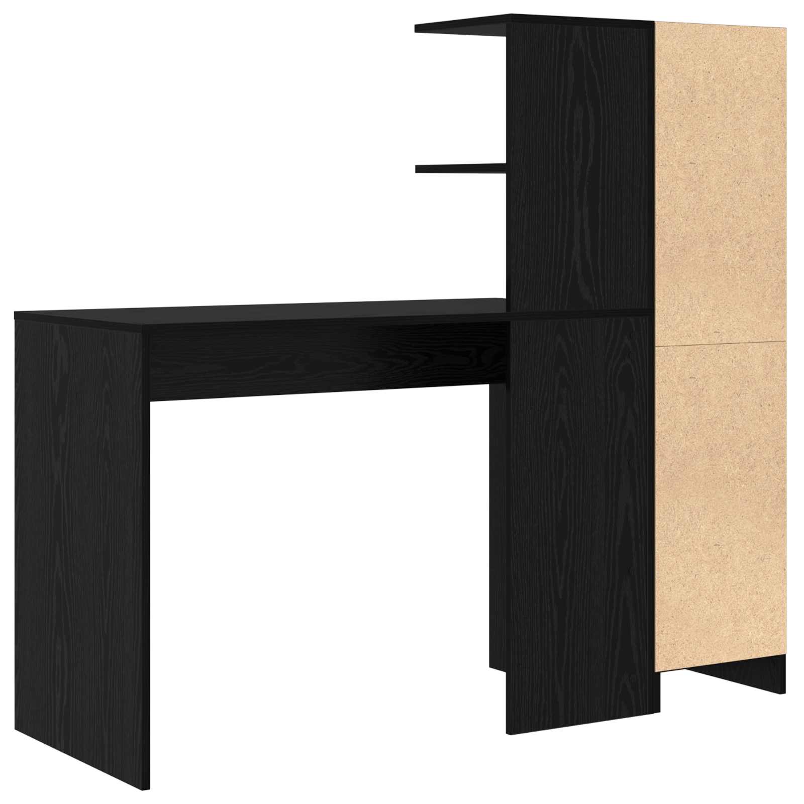 Stol 2 pcs Crni hrast