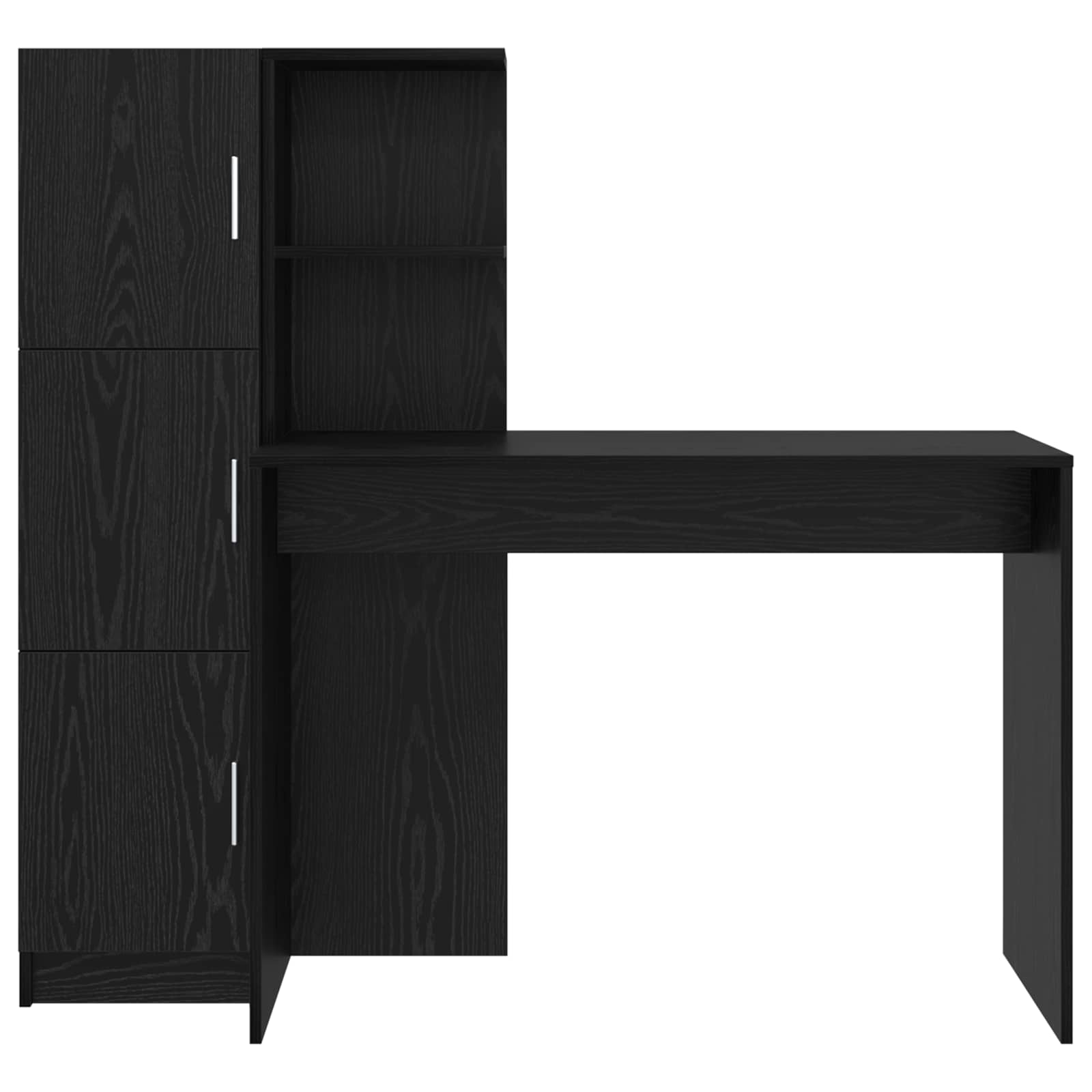Stol 2 pcs Crni hrast