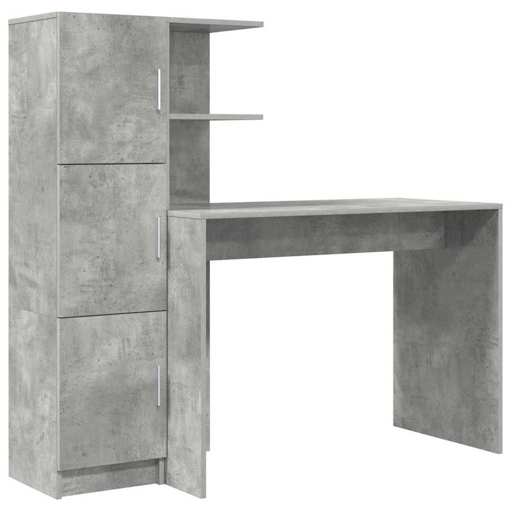 Stol 2 pcs Betonski sivi