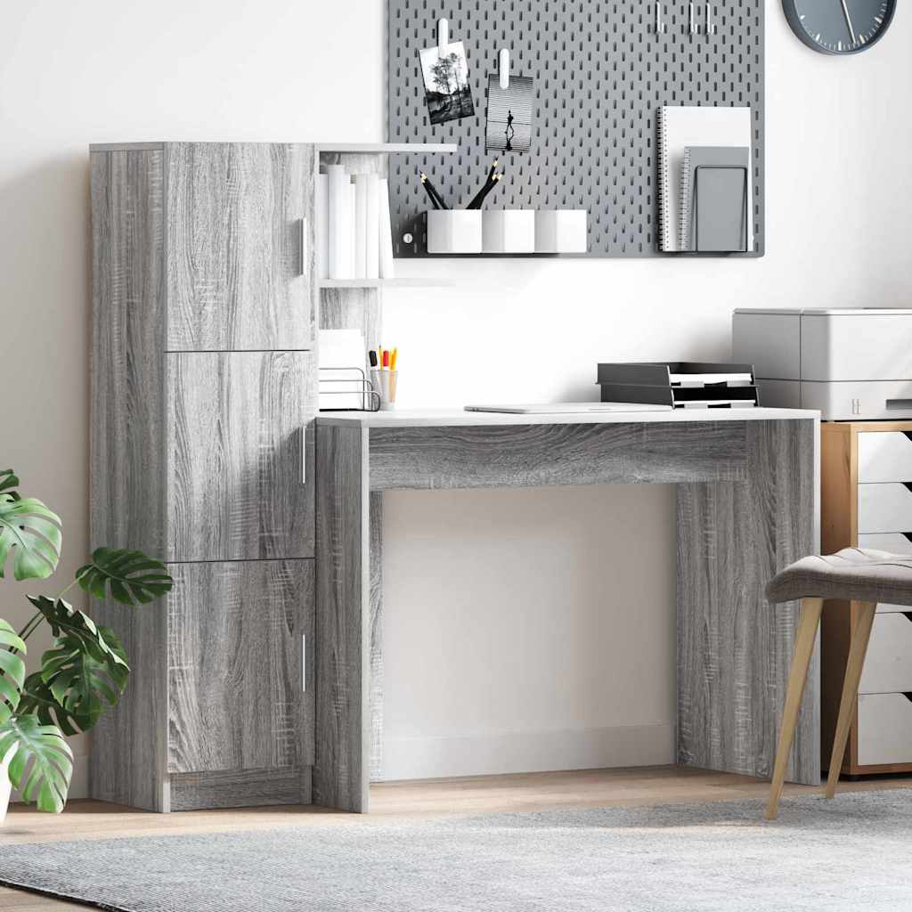 Stol 2 pcs Siva Sonoma