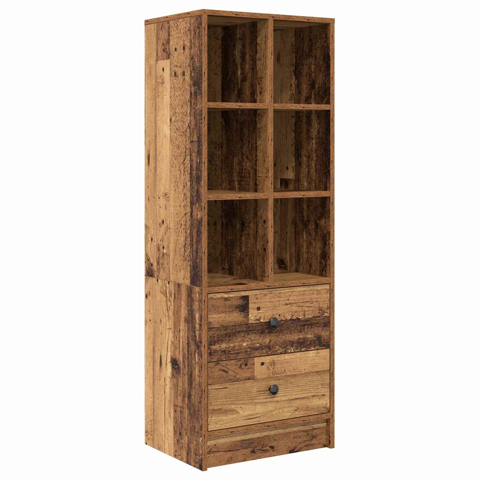 Stol s ladicama 2 pcs Staro drvo