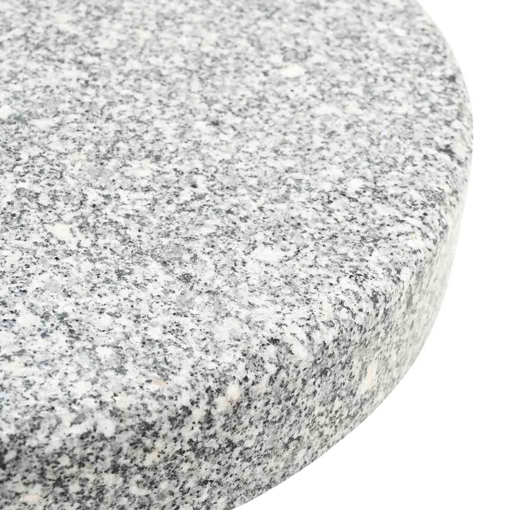Baza za suncobran 29,8kg Siva Granite i nerđajući čelik Kružni