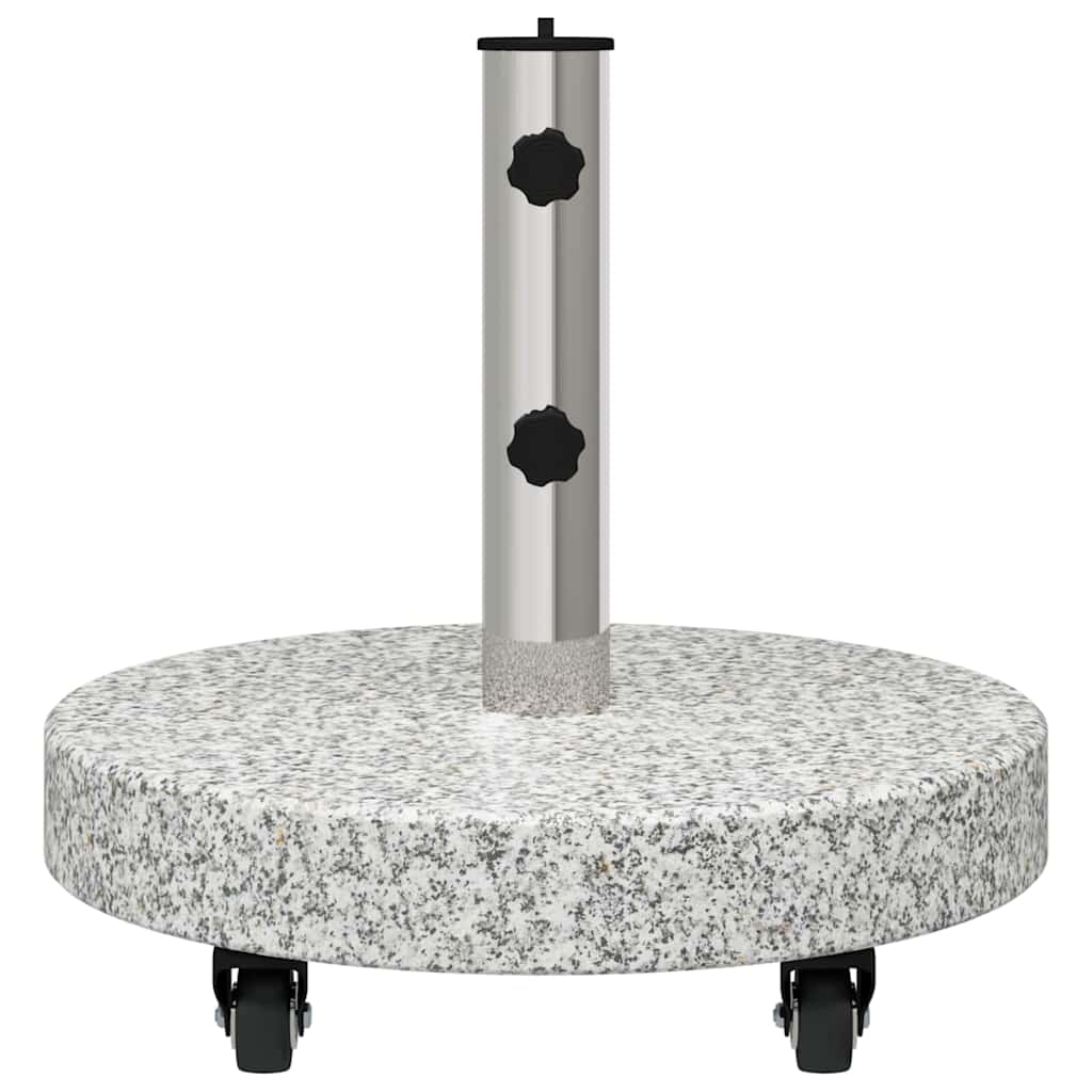 Baza za suncobran 29,8kg Siva Granite i nerđajući čelik Kružni