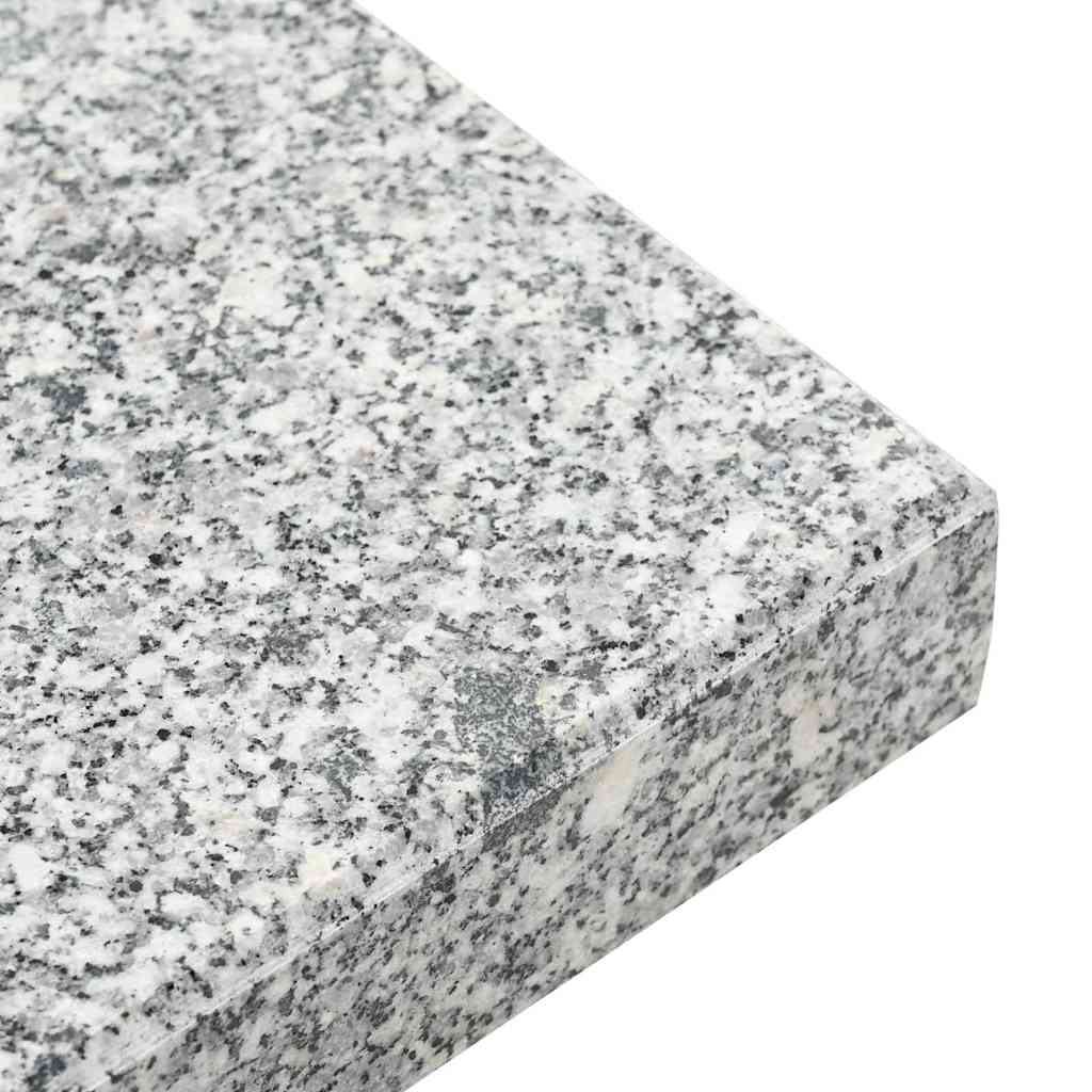 Baza za suncobran 30kg Sivi Granit Četvrtasti