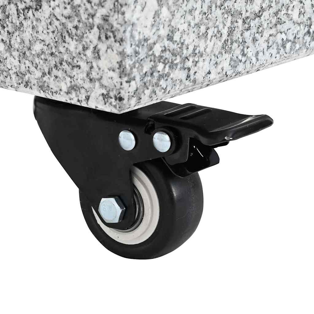 Baza za suncobran Sivi 45 x 25 x 45 cm Granit