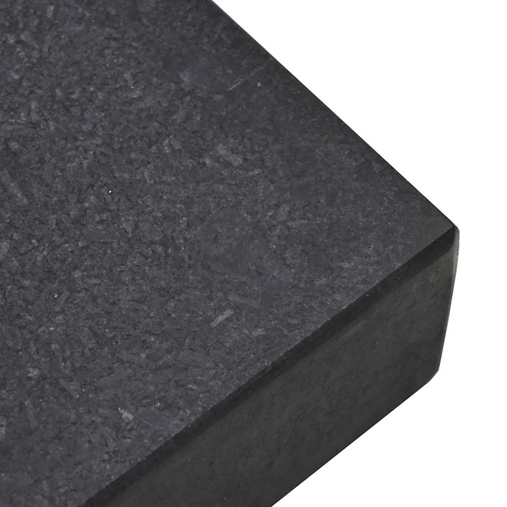 Baza za suncobran Crna 45 x 25 x 45 cm Granit