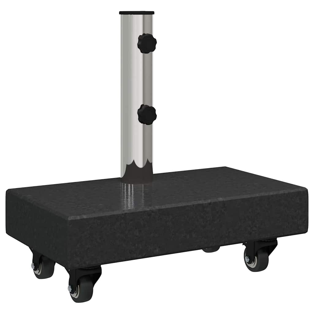 Baza za suncobran Crna 45 x 25 x 45 cm Granit