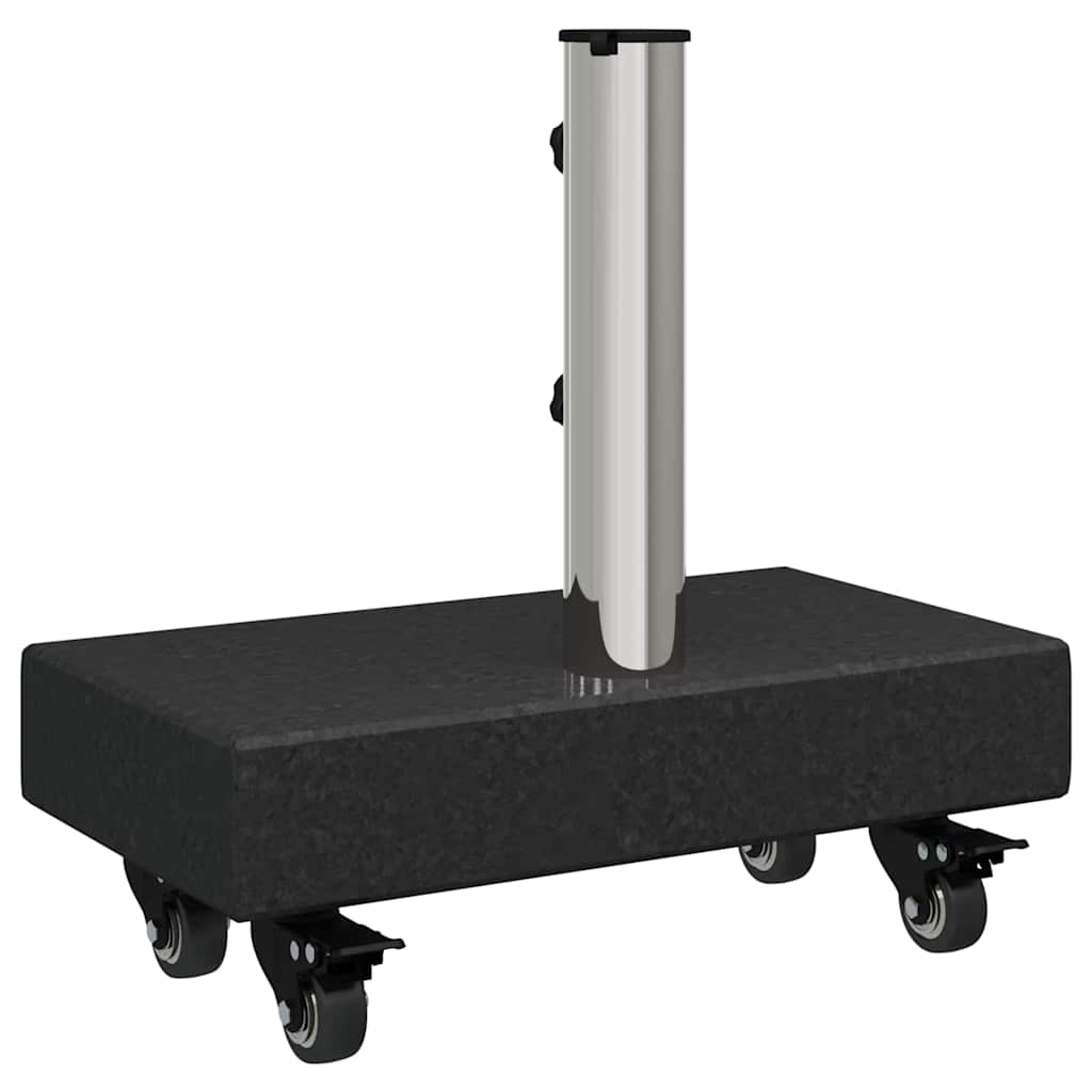 Baza za suncobran Crna 45 x 25 x 45 cm Granit