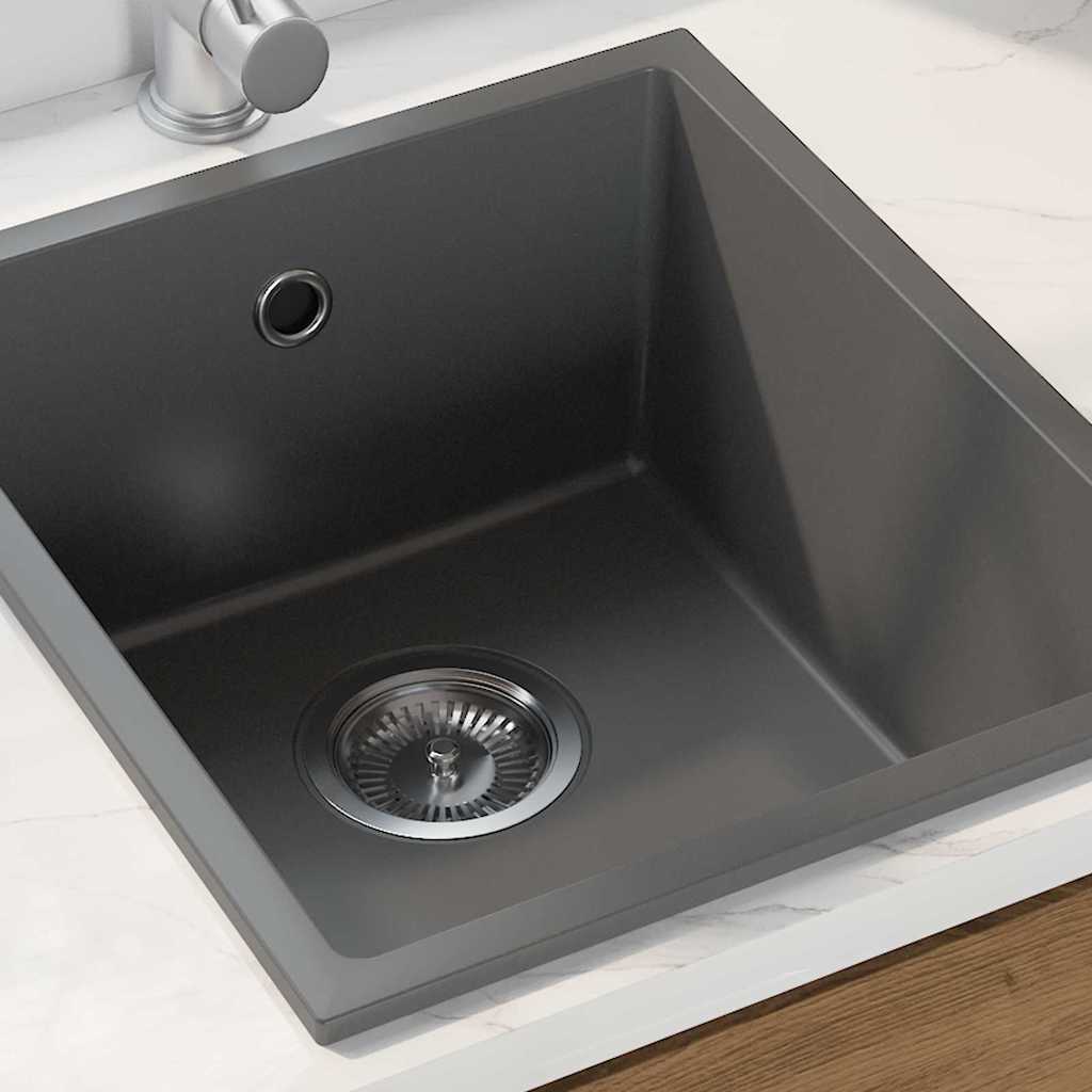Kuhinjski umivaonik Siva 38 x 44 x 20 cm Granit