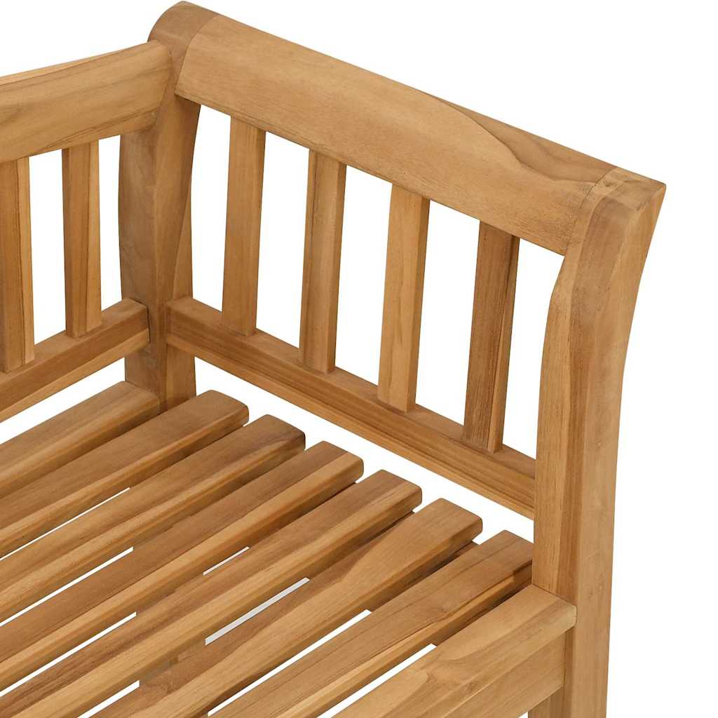 klupa Smeđa 120 x 53,5 x 85 cm Masivni teakov drvo