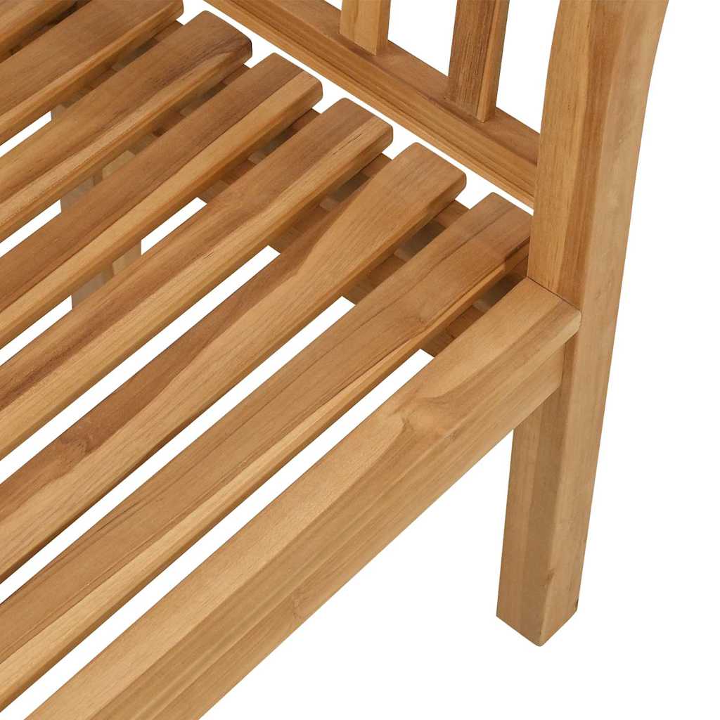 klupa Smeđa 120 x 53,5 x 85 cm Masivni teakov drvo