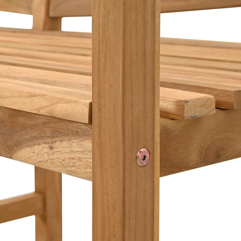klupa Smeđa 120 x 53,5 x 85 cm Masivni teakov drvo