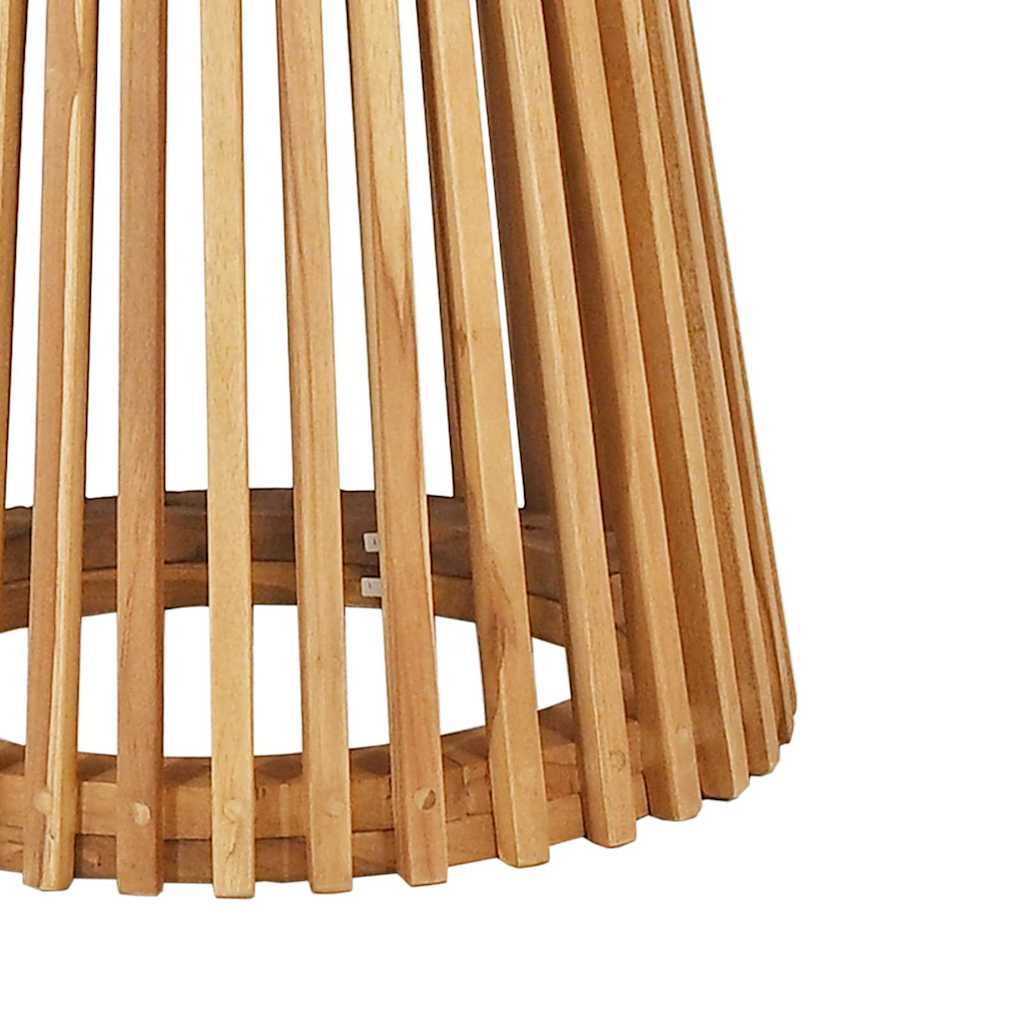 Bocni stol Smeđa 70 x 70 x 75 cm Čvrsto teak drvo