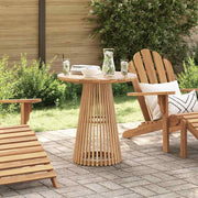 Bocni stol Smeđa 70 x 70 x 75 cm Čvrsto teak drvo