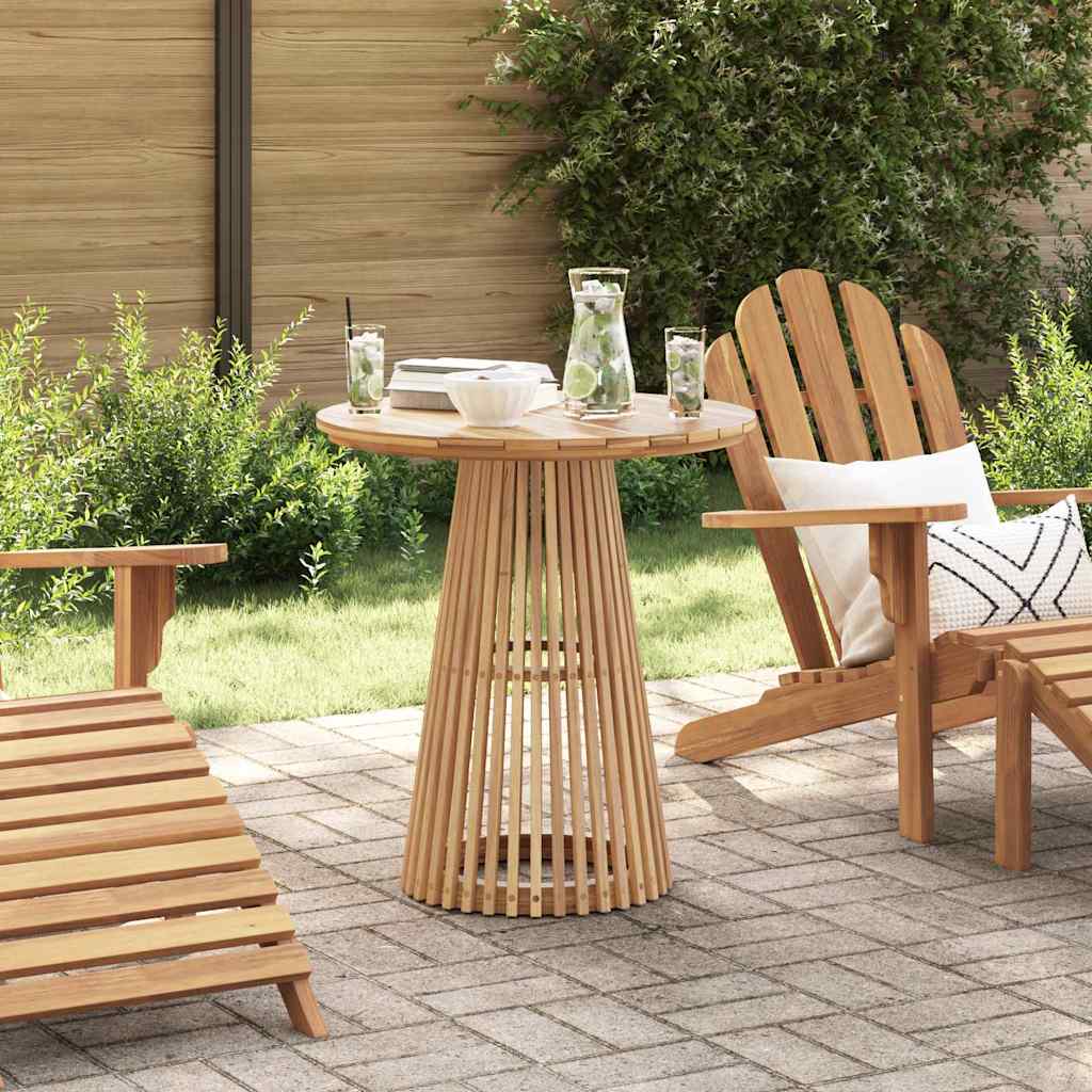 Bocni stol Smeđa 70 x 70 x 75 cm Čvrsto teak drvo