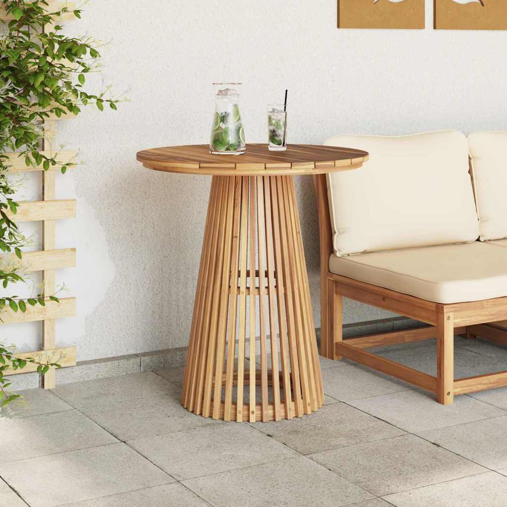 Bocni stol Smeđa 70 x 70 x 75 cm Čvrsto teak drvo