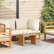 Vrtni bočni stol Smeđa 50 x 32,5 x 35 cm Čvrsto teak drvo