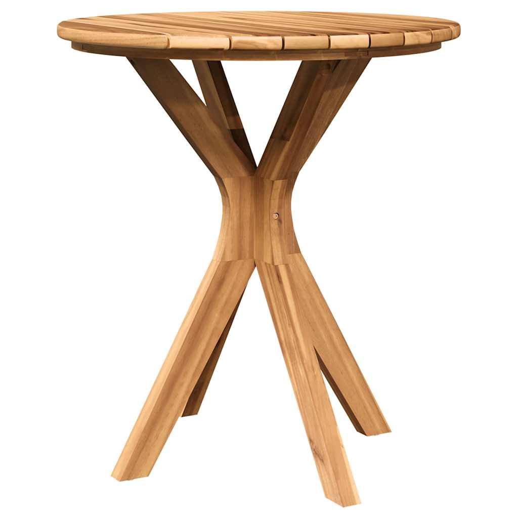 Bocni stol Smeđa 70 x 70 x 75 cm Čvrsto teak drvo