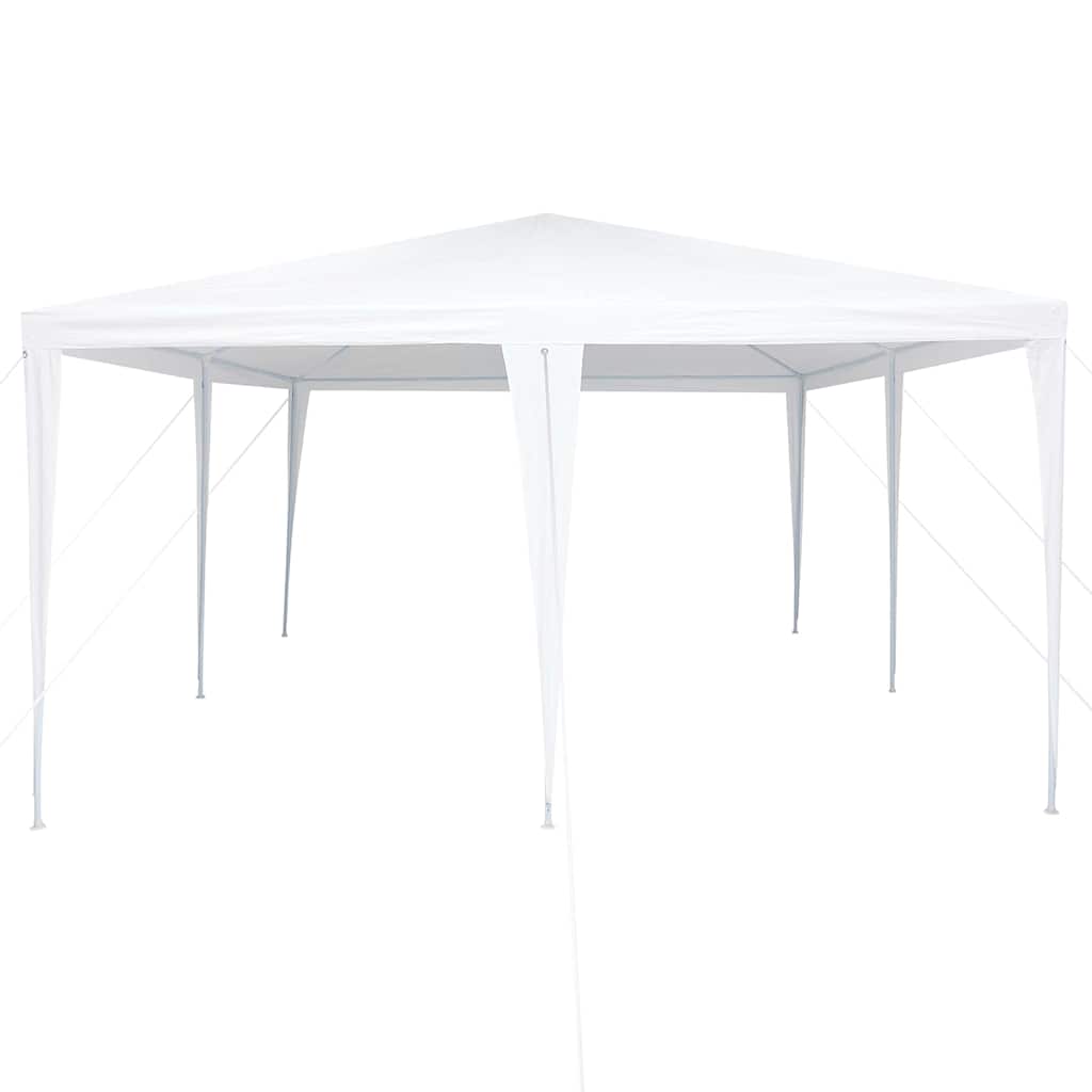 Šator za zabave Bijelo 400 x 400 x 266 cm Polietilen i čelik