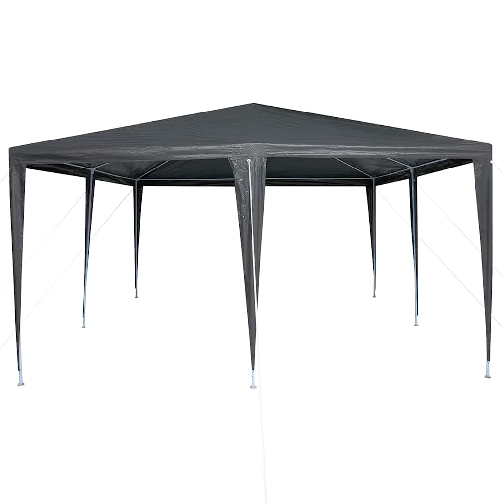 Šator za zabave Antracit 400 x 400 x 266 cm Polietilen i čelik
