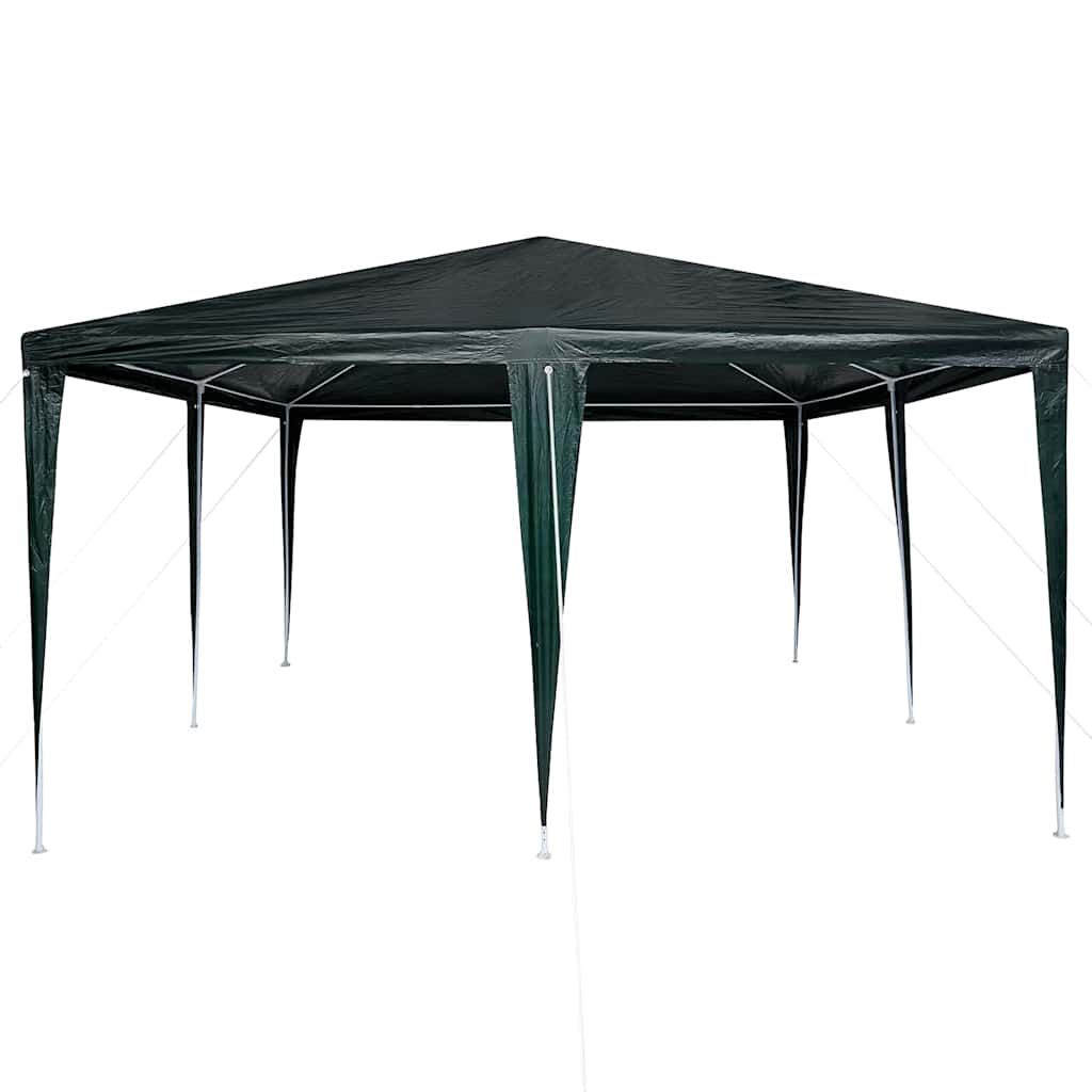 Šator za zabave Zelena 400 x 400 x 266 cm Polietilen i čelik