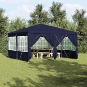 Šator za zabave Plava 400 x 400 x 266 cm Polietilen