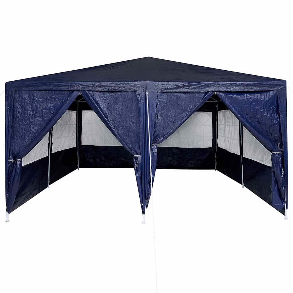 Šator za zabave Plava 400 x 400 x 266 cm Polietilen