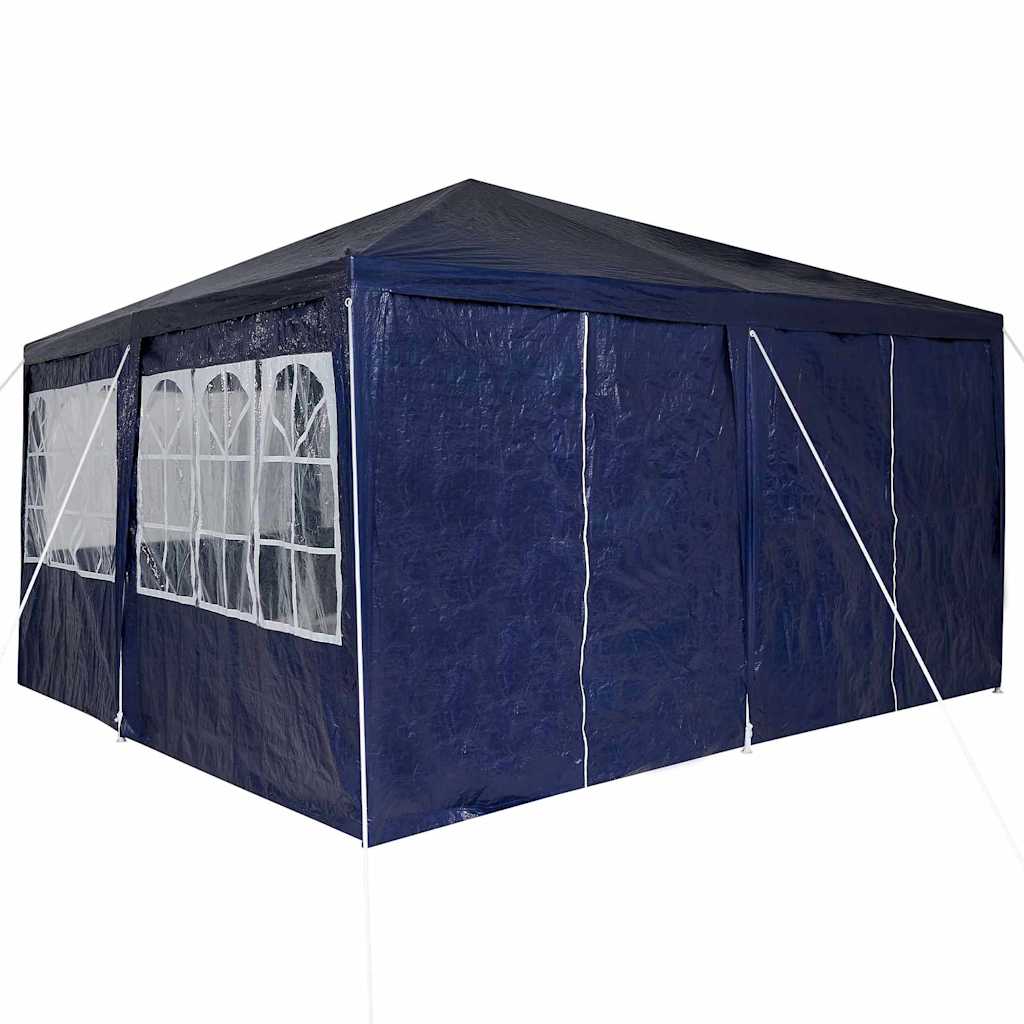 Šator za zabave Plava 400 x 400 x 266 cm Polietilen
