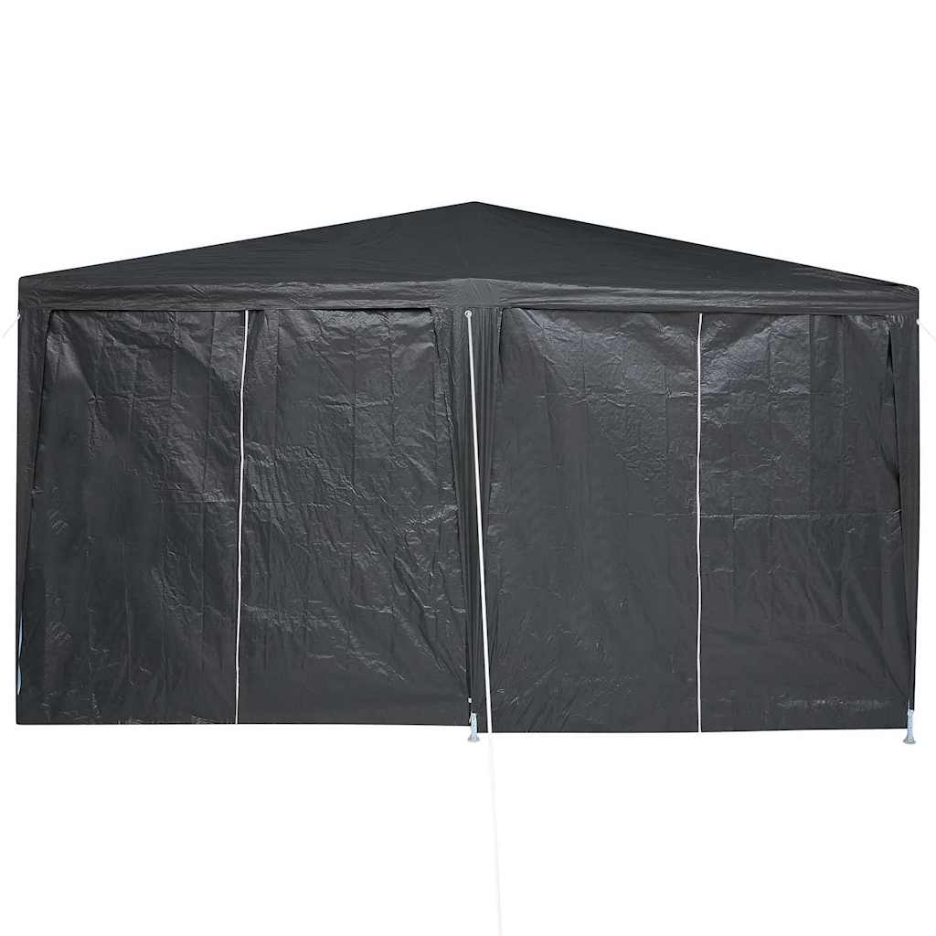 Šator za zabave Antracit 400 x 400 x 266 cm Polietilen