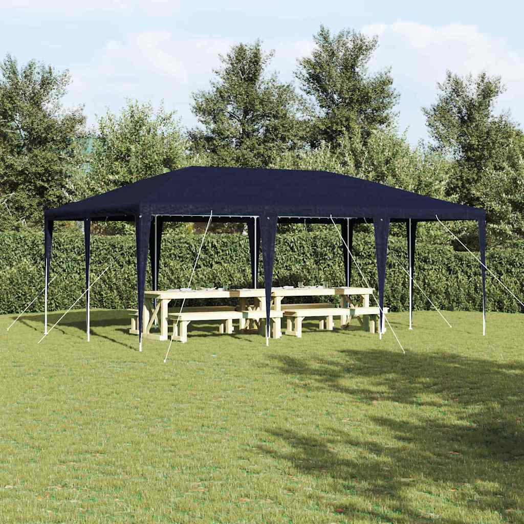 Šator za zabave Plava 600 x 400 x 266 cm Polietilen i čelik