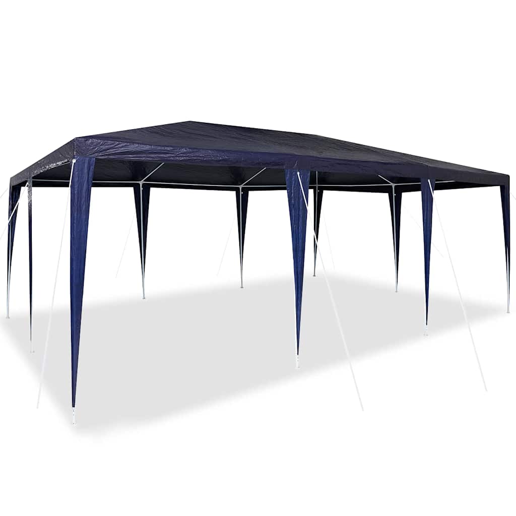 Šator za zabave Plava 600 x 400 x 266 cm Polietilen i čelik