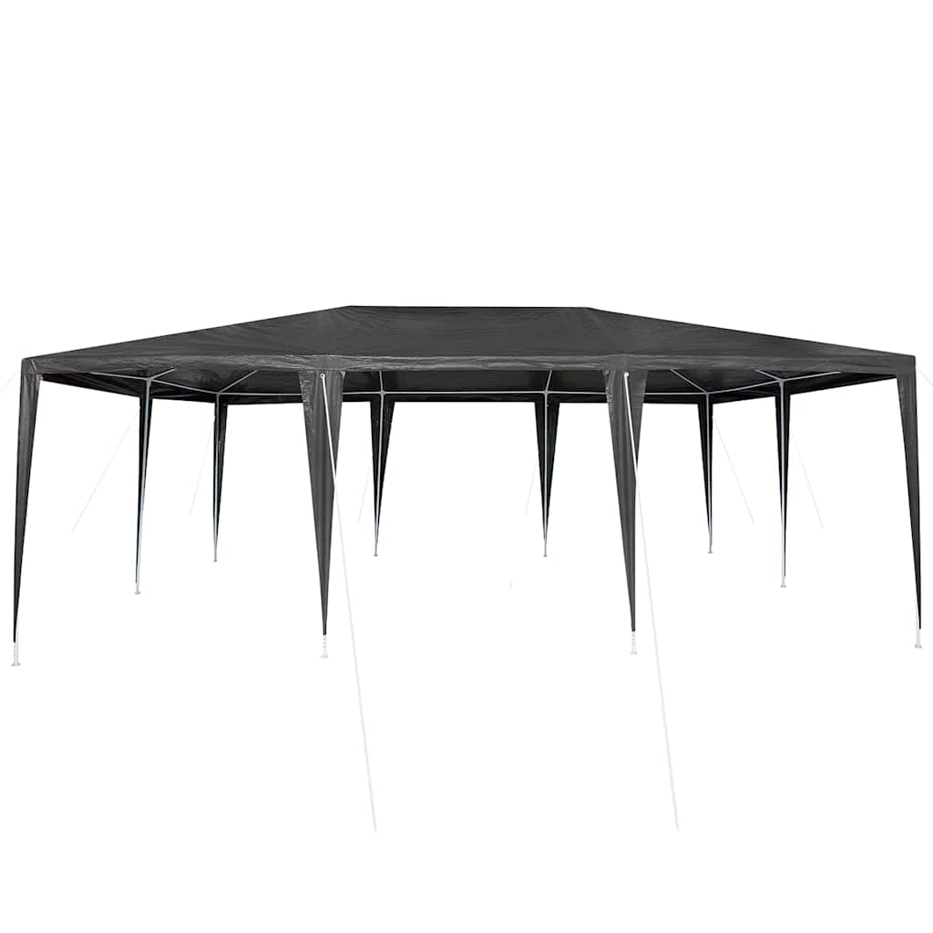 Šator za zabave Antracit 600 x 400 x 266 cm Polietilen i čelik