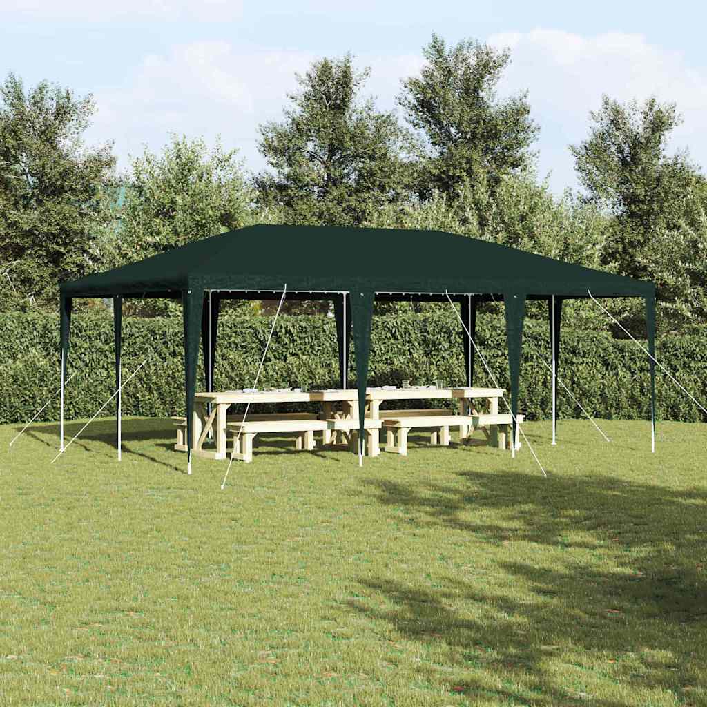 Šator za zabave Zelena 600 x 400 x 266 cm Polietilen i čelik