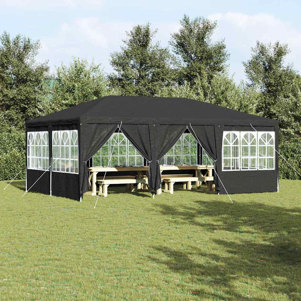 Šator za zabave Antracit 600 x 400 x 266 cm Polietilen