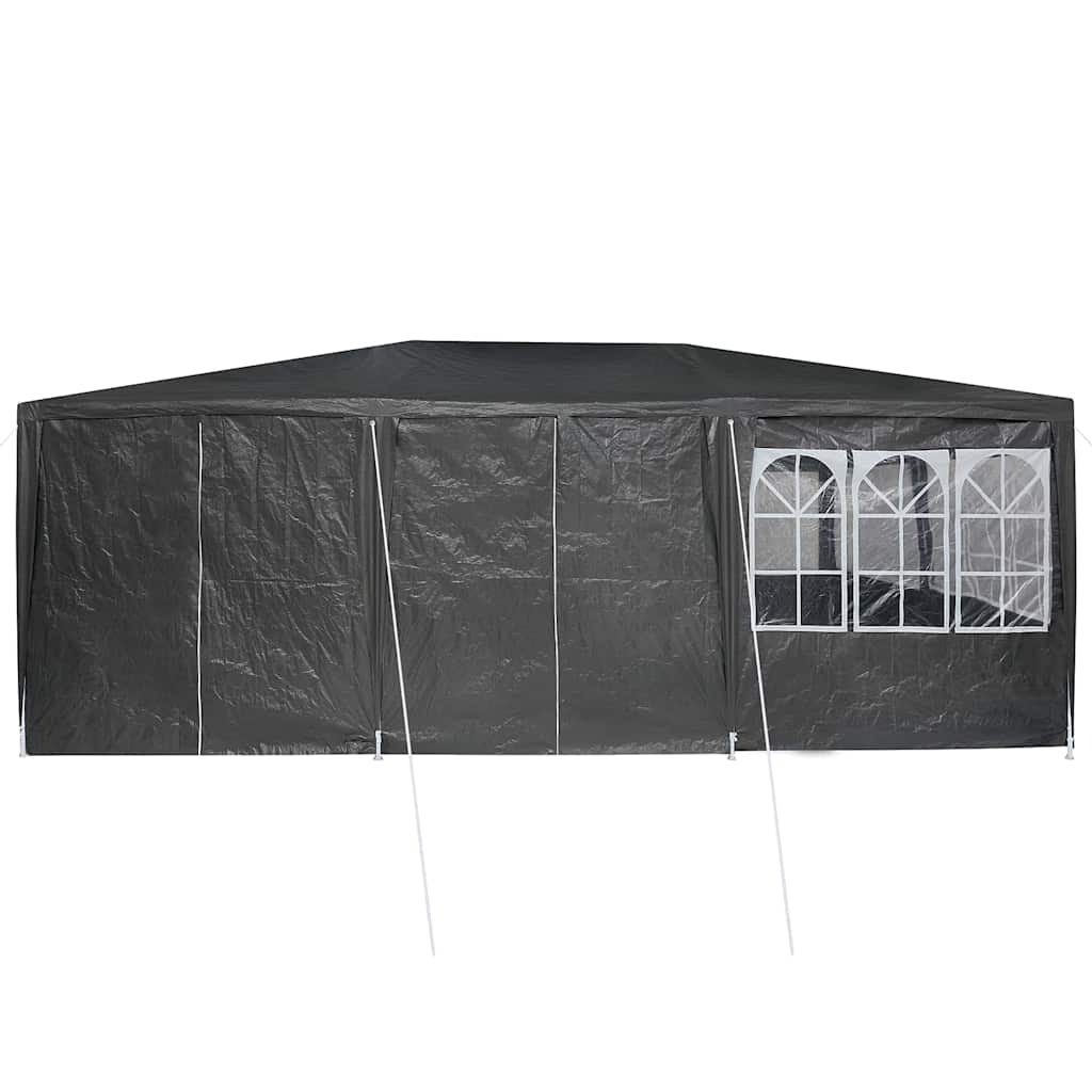 Šator za zabave Antracit 600 x 400 x 266 cm Polietilen
