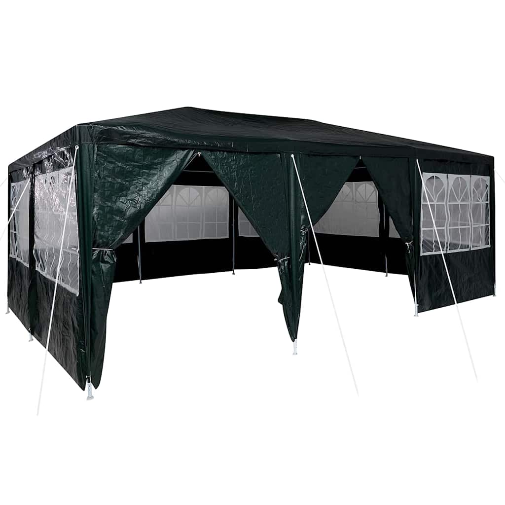 Šator za zabave Zelena 600 x 400 x 266 cm Polietilen