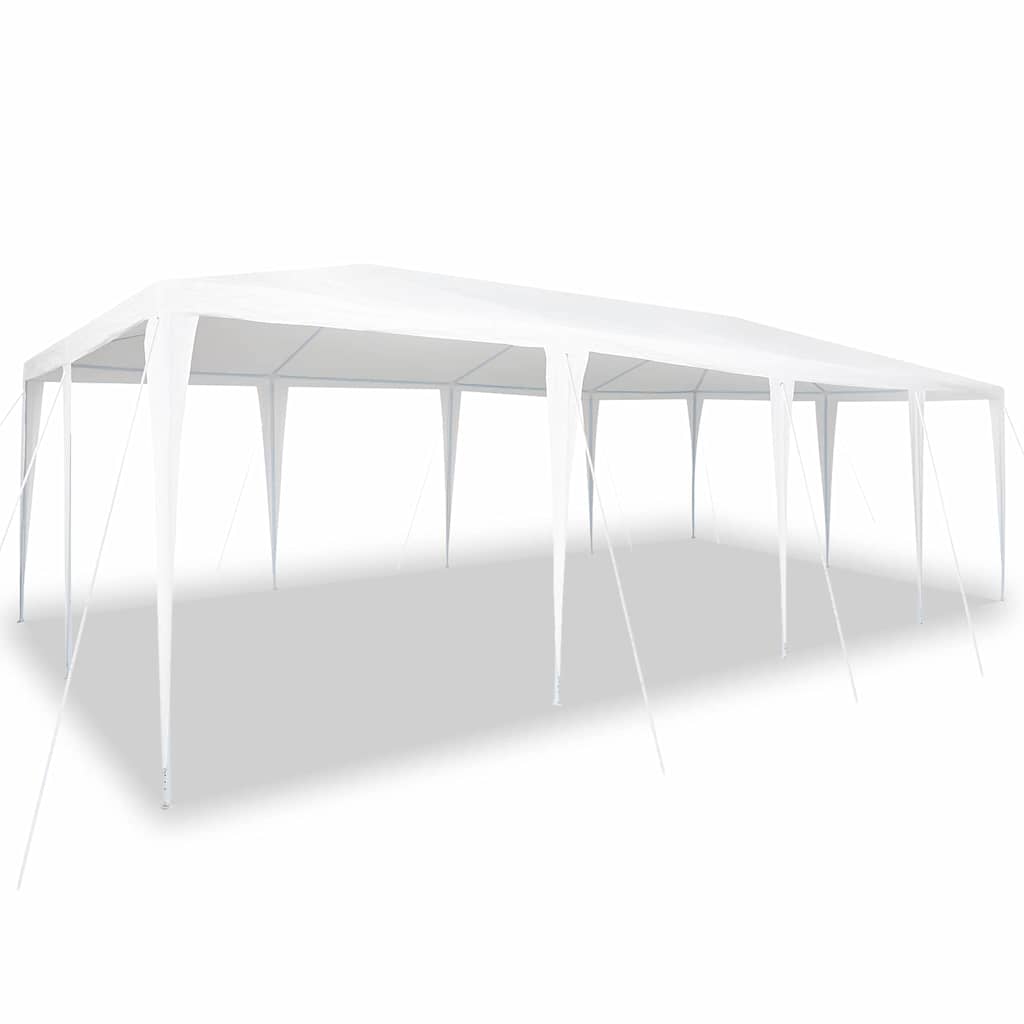 Šator za zabave Bijelo 800 x 400 x 266 cm Polietilen i čelik