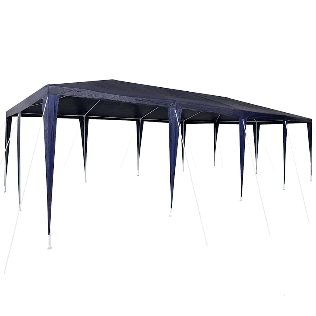 Šator za zabave Plava 800 x 400 x 266 cm Polietilen i čelik