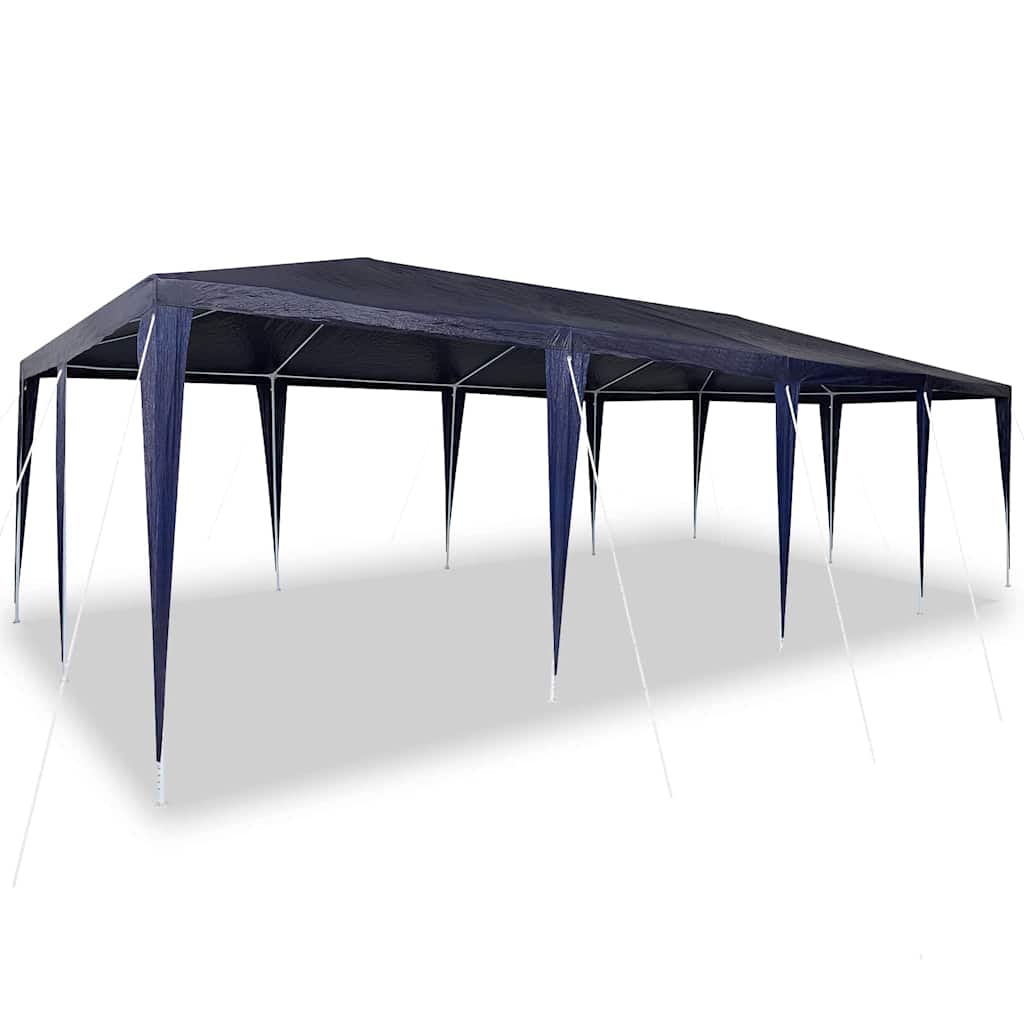 Šator za zabave Plava 800 x 400 x 266 cm Polietilen i čelik