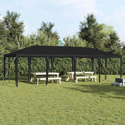 Šator za zabave Antracit 800 x 400 x 266 cm Polietilen i čelik