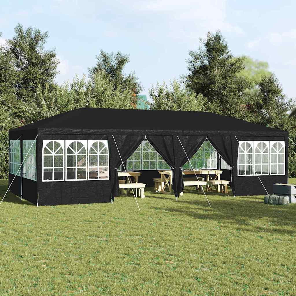 Šator za zabave Antracit 800 x 400 x 266 cm Polietilen
