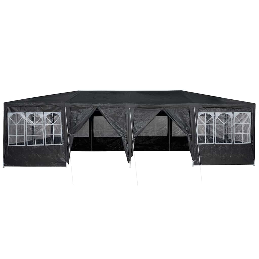 Šator za zabave Antracit 800 x 400 x 266 cm Polietilen