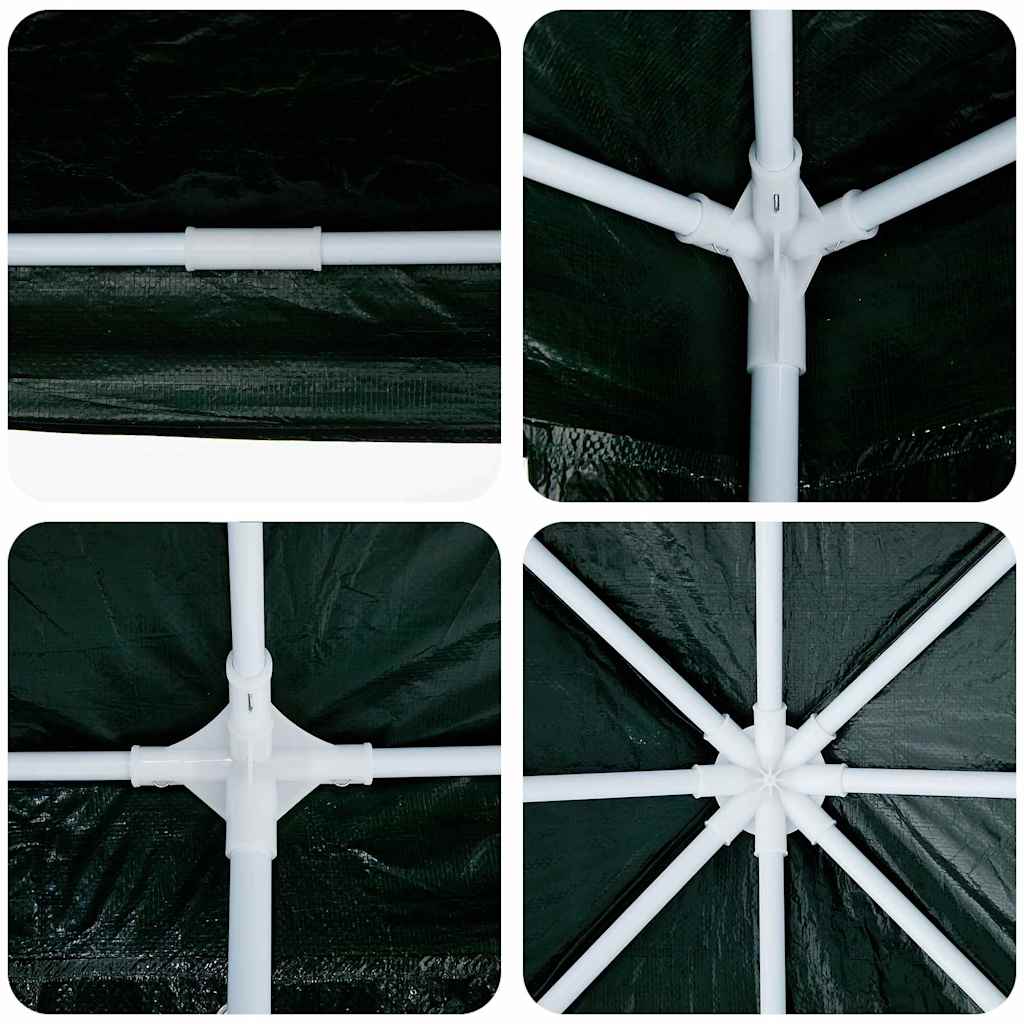 Šator za zabave Zelena 800 x 400 x 266 cm Polietilen
