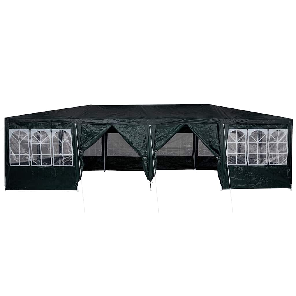 Šator za zabave Zelena 800 x 400 x 266 cm Polietilen