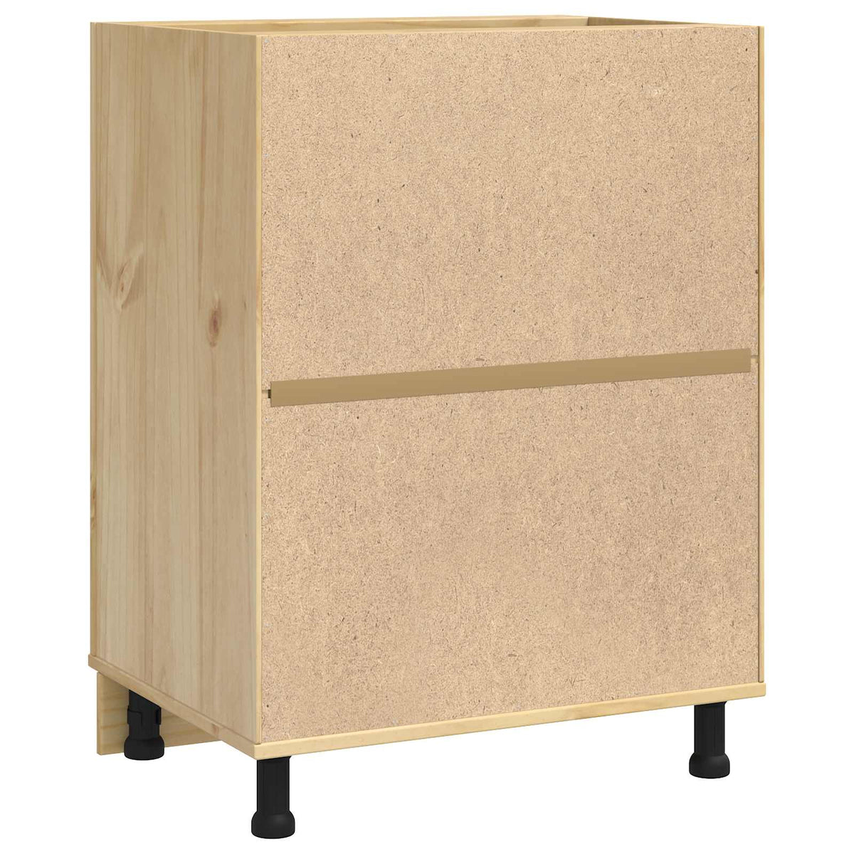 Cabinet SKI Medeno Smeđa 60 x 46 x 81,5 cm Čvrsto borovo drvo