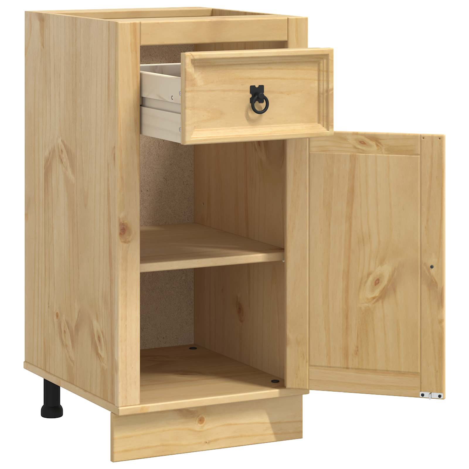 Cabinet SKI Medeno Smeđa 40 x 46 x 81,5 cm Čvrsto borovo drvo