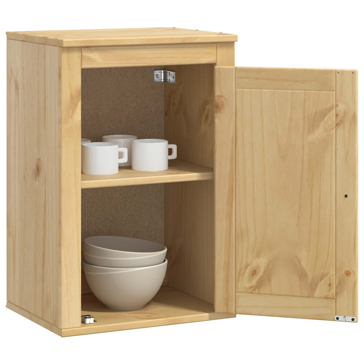 Cabinet SKI Medeno Smeđa 40 x 32 x 60 cm Čvrsto borovo drvo